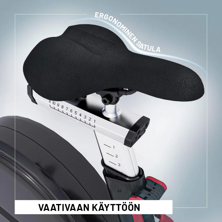 Kuntopyörä S1 LCD-näytöllä ja 18 kg vauhtipyörällä - Image 14