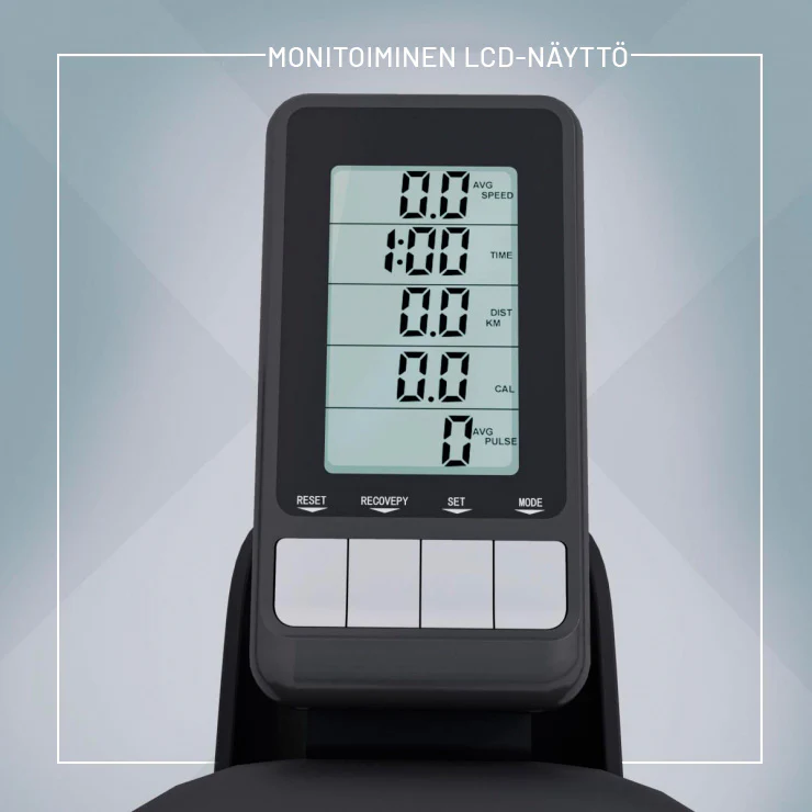 Kuntopyörä S1 LCD-näytöllä ja 18 kg vauhtipyörällä - Image 17