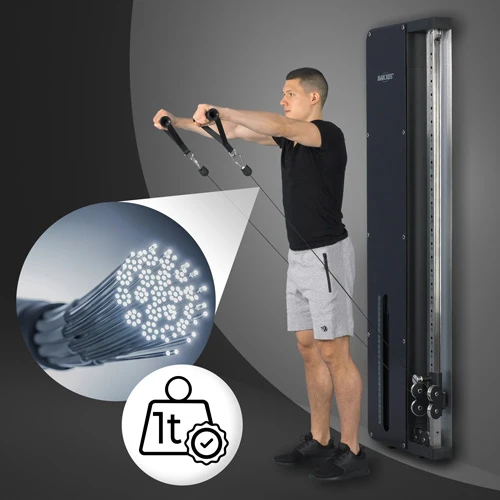 SmartGym H1 seinätalja 60 kg painopakalla - Image 16