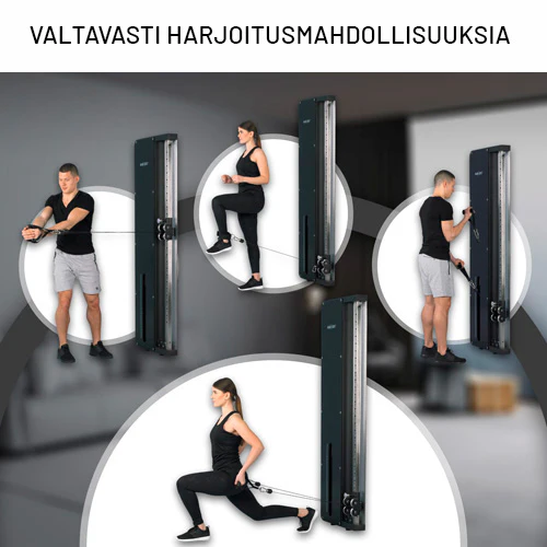 SmartGym H1 seinätalja 60 kg painopakalla - Image 18