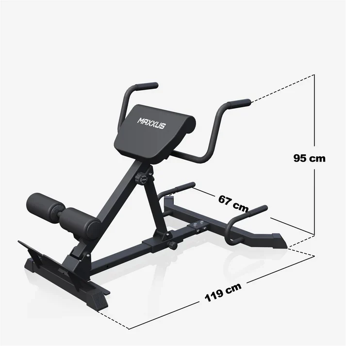 7-In-1 selkäpenkki dippikahvoilla, säädettävä - Image 3