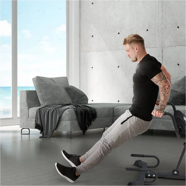 7-In-1 selkäpenkki dippikahvoilla, säädettävä - Image 7