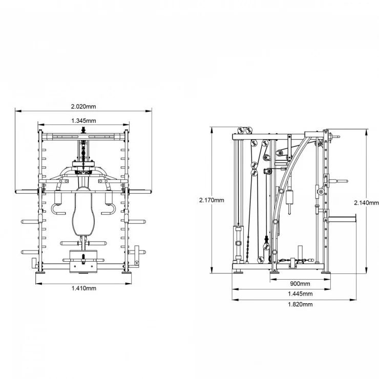 Smith-laite 8.1 säädettävällä painopenkillä - Image 14