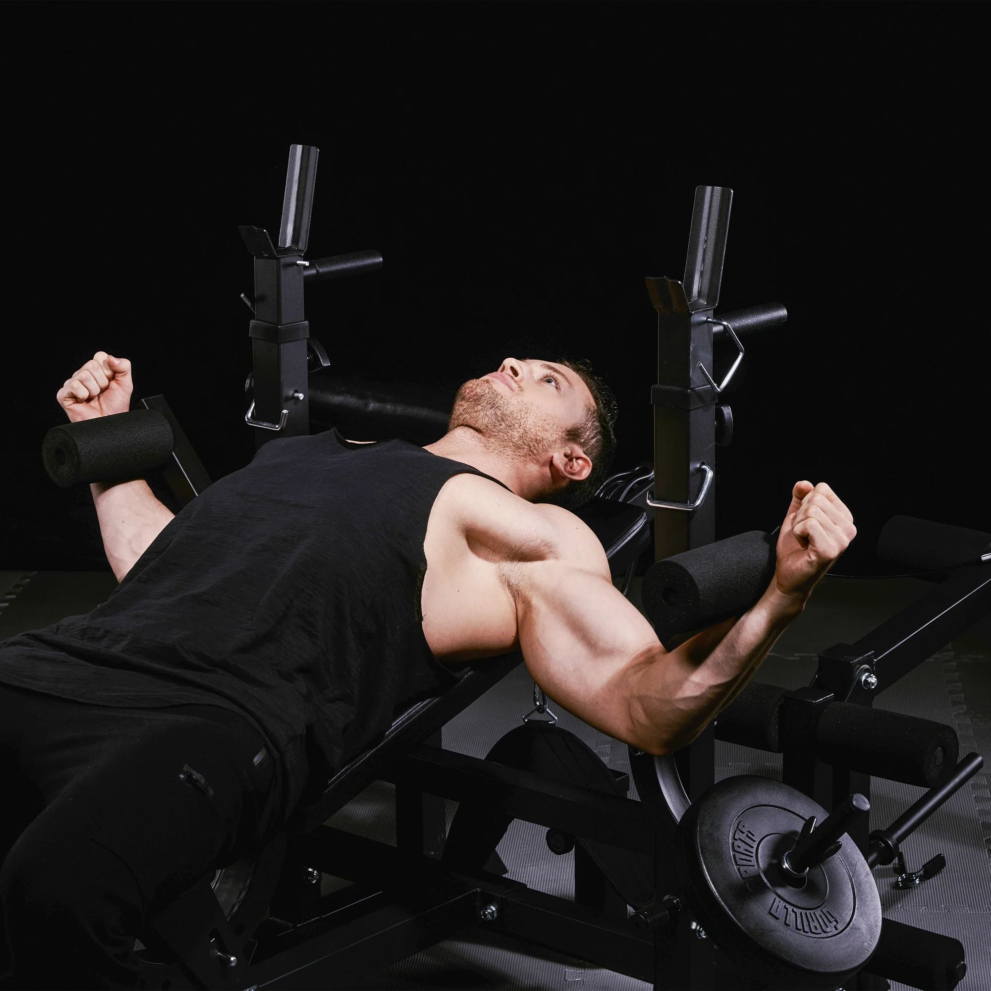 Monipuolinen kotikuntoilulaite 100 kg painosarjalla - Image 14