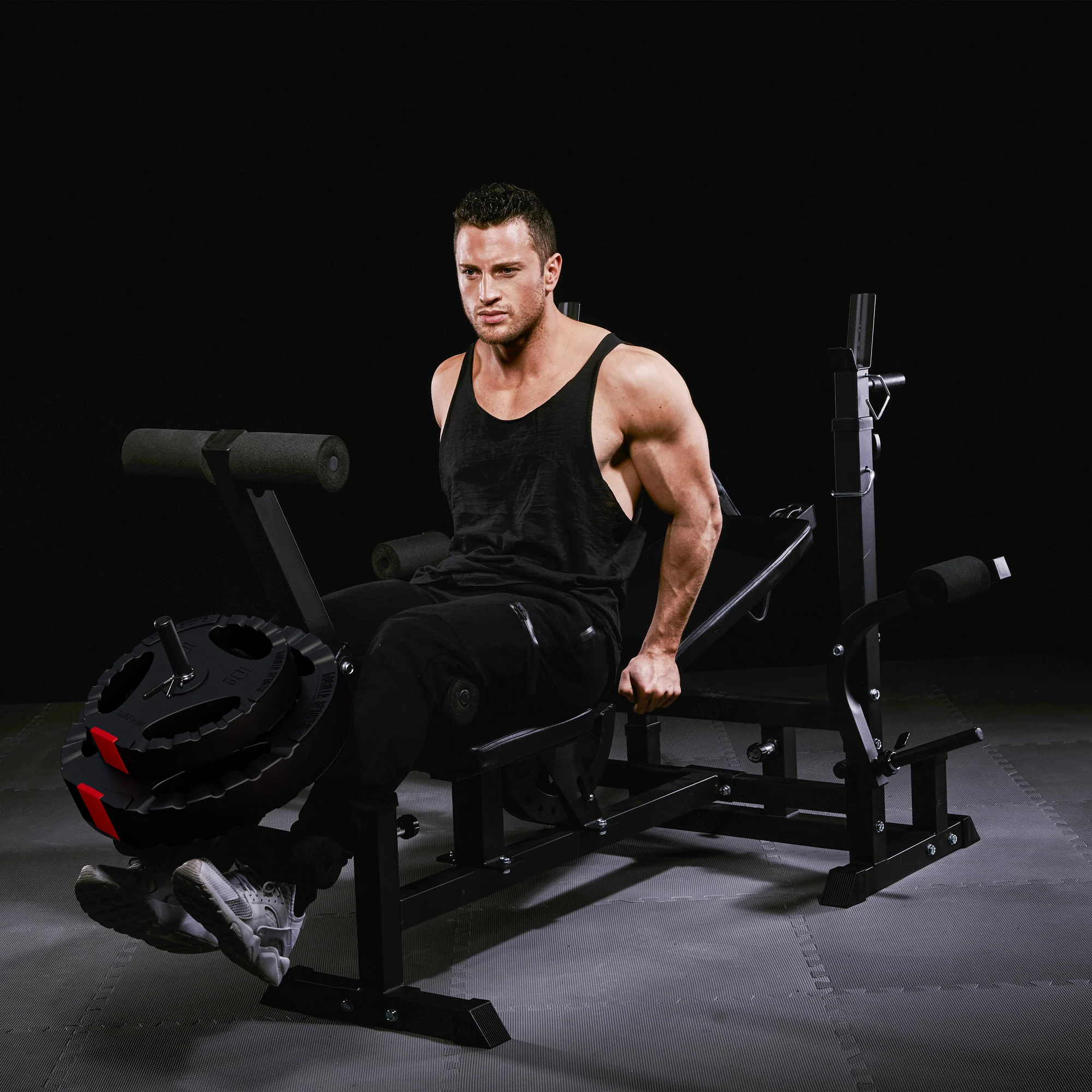 Monipuolinen treeniasema 100 kg Tri Grip painosetillä - Image 12