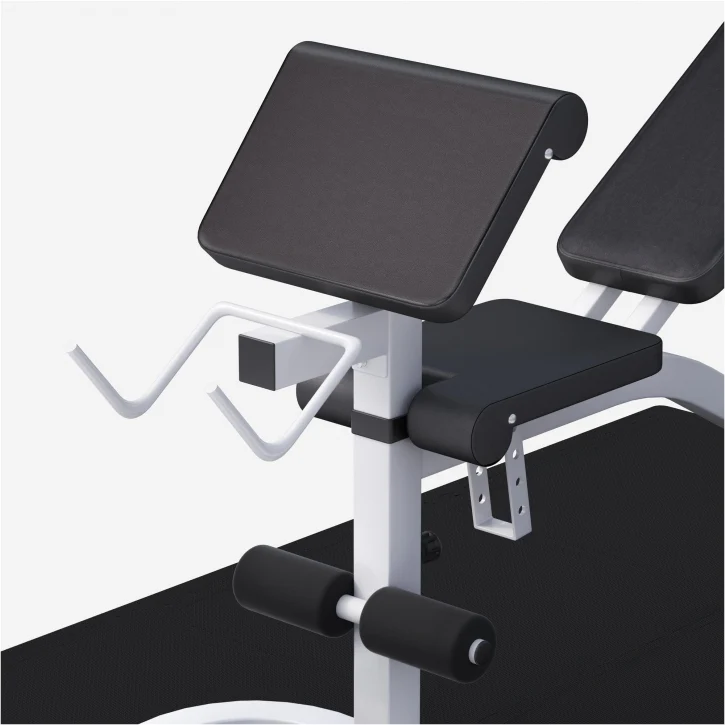 Säädettävä painonnostopenkki + 100 kg levytankosarja - Image 4