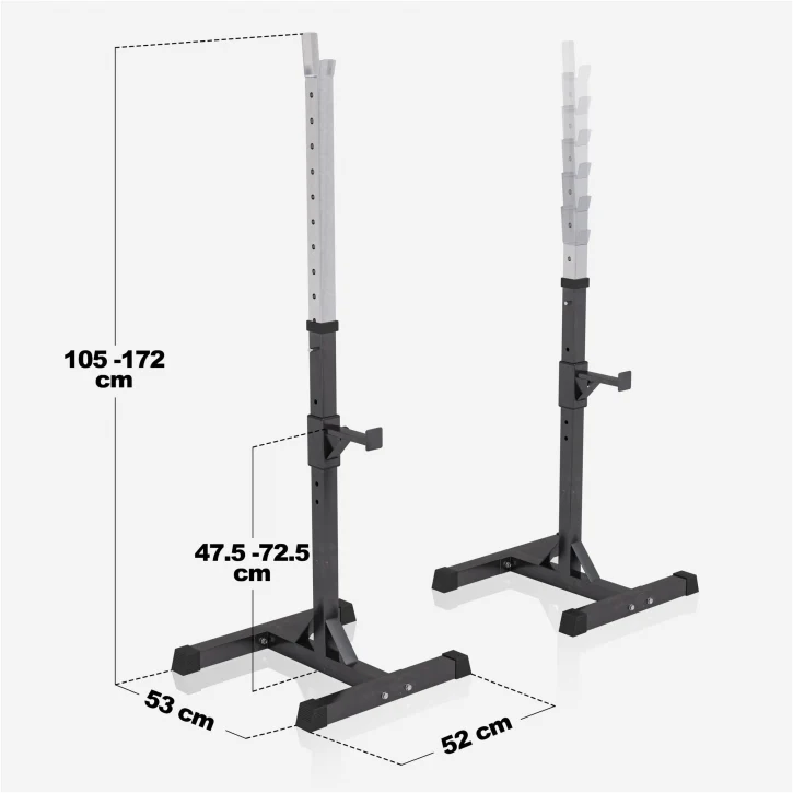 Säädettävä painonnostopenkki + 100 kg levytankosarja - Image 7