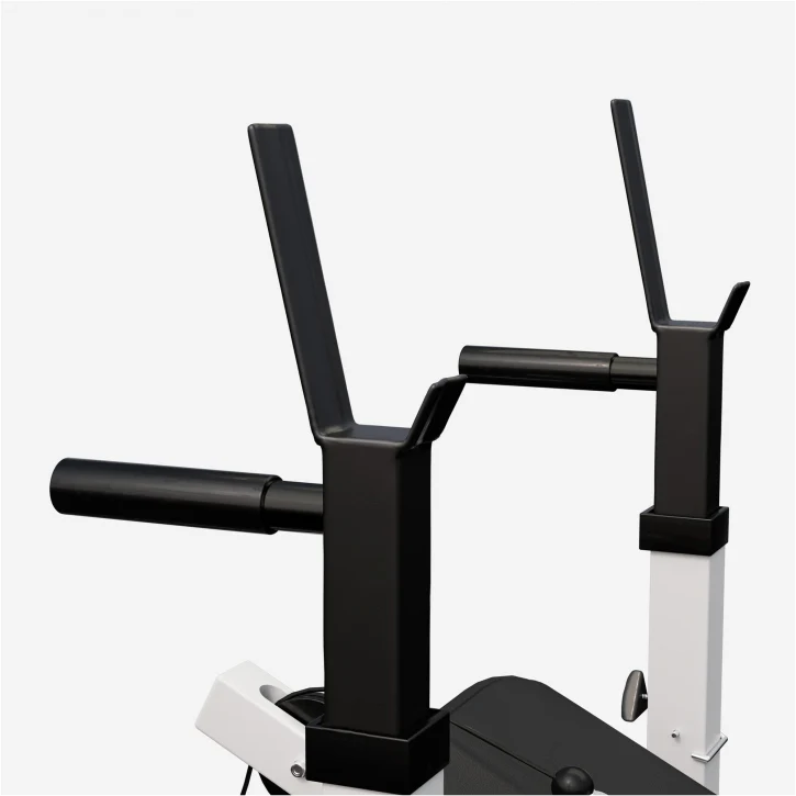 Säädettävä painonnostopenkki + 100 kg levytankosetti, valkoinen - Image 9