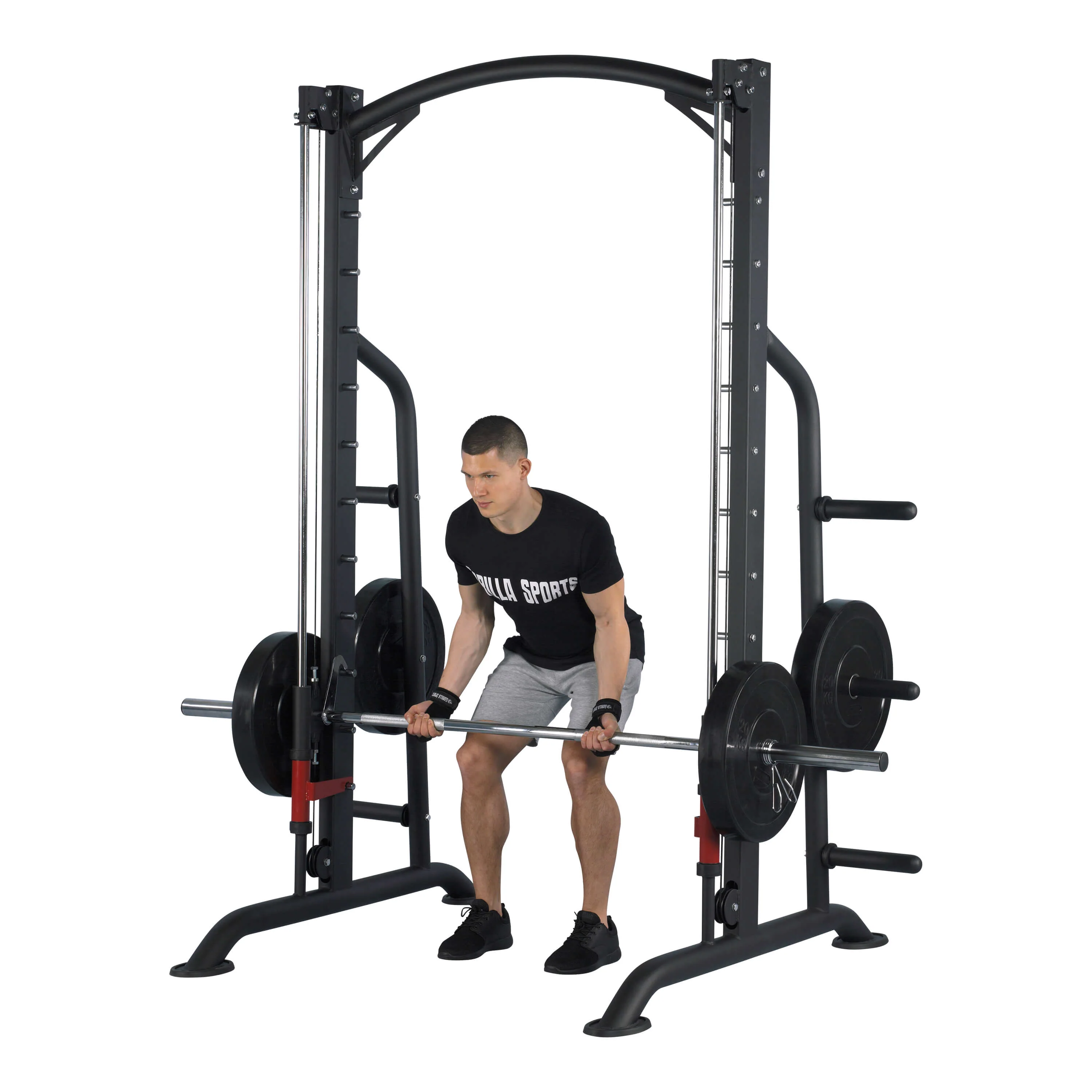 Multipress Power Rack smith-laite levypainotelineellä - Image 7