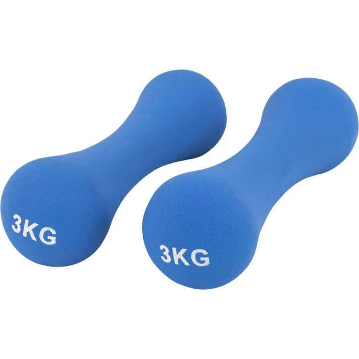 Neopreenikäsipainosetti 12 kg telineellä - Image 4
