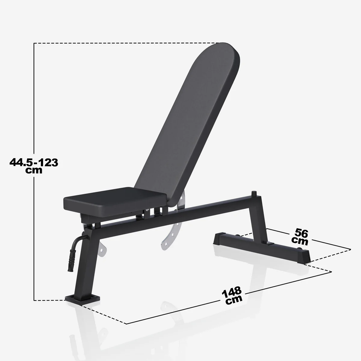 PRO 2.0 säädettävä vinopenkki pyörillä - Image 5