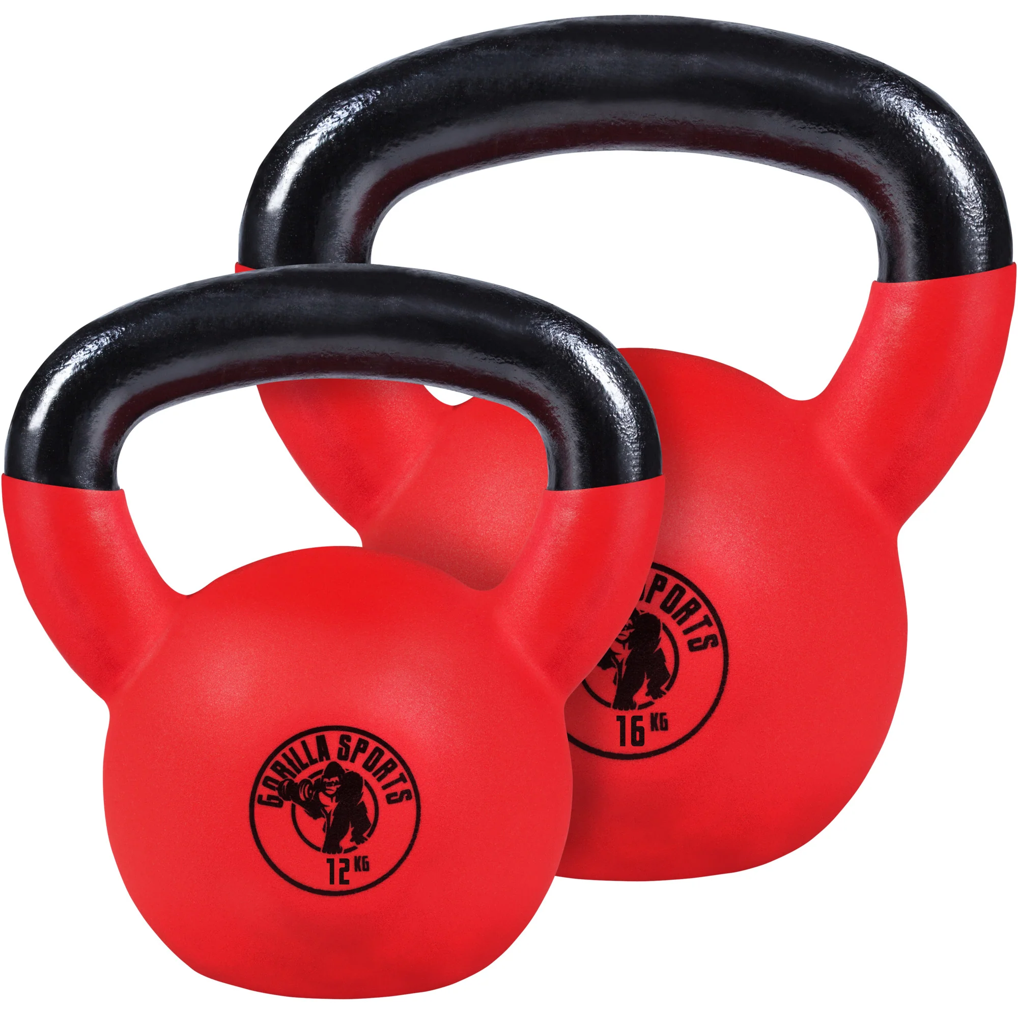 Pro kahvakuulapaketti 12 kg + 16 kg neopreenipinnoitteella - Image 2