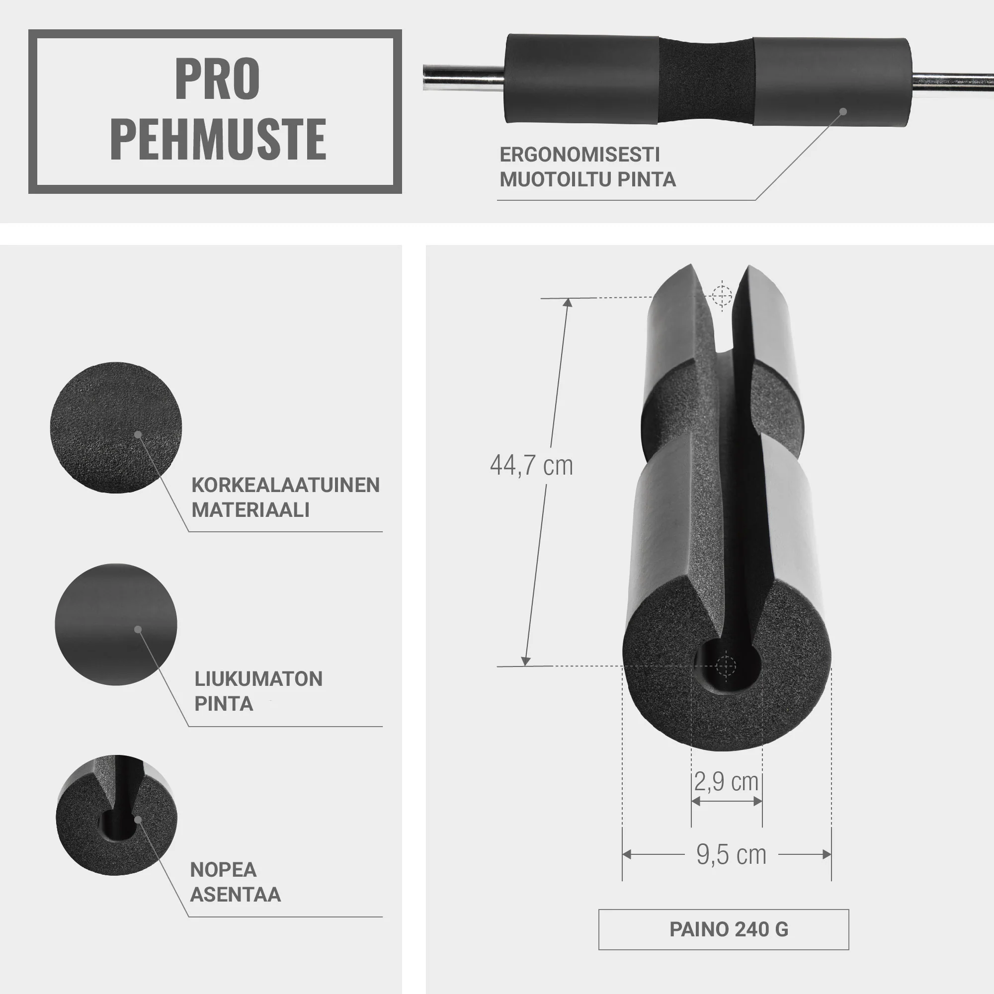 PRO levytankopehmuste lantionnostoon - Image 4