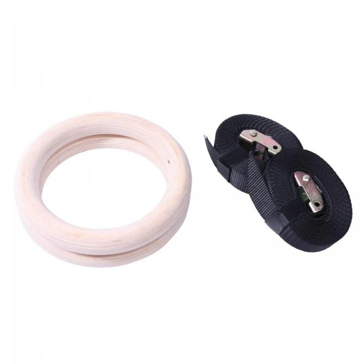 Puiset voimistelurenkaat 23 cm hihnoilla - Image 16