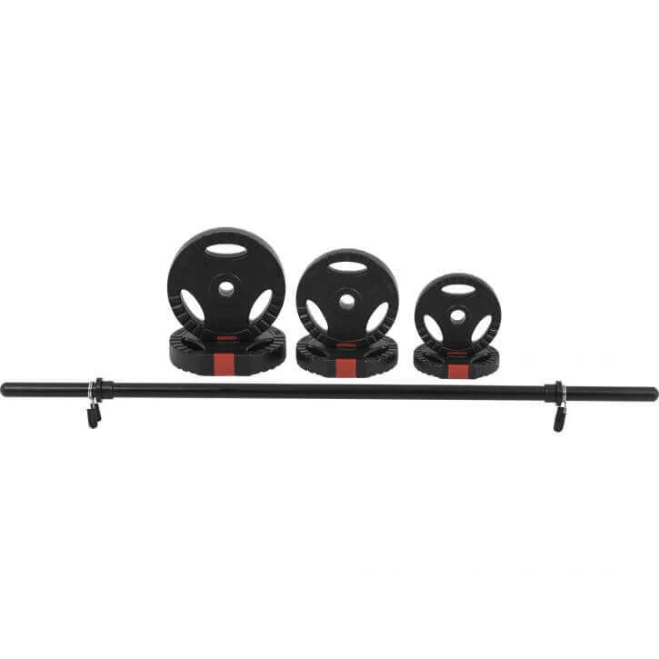 Body Pump setti 5 x 20 kg tri-grip-levypainoilla - Image 3