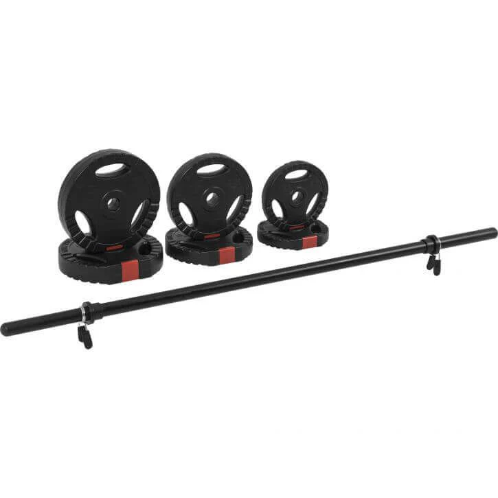 Body Pump setti 5 x 20 kg tri-grip-levypainoilla - Image 8