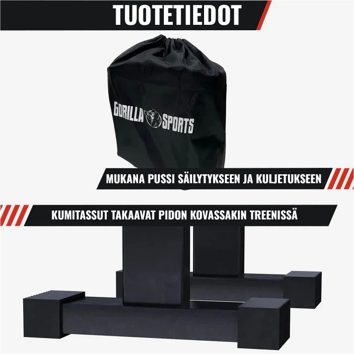 Punnerruskahvat puu/teräs 2 kpl - Image 3