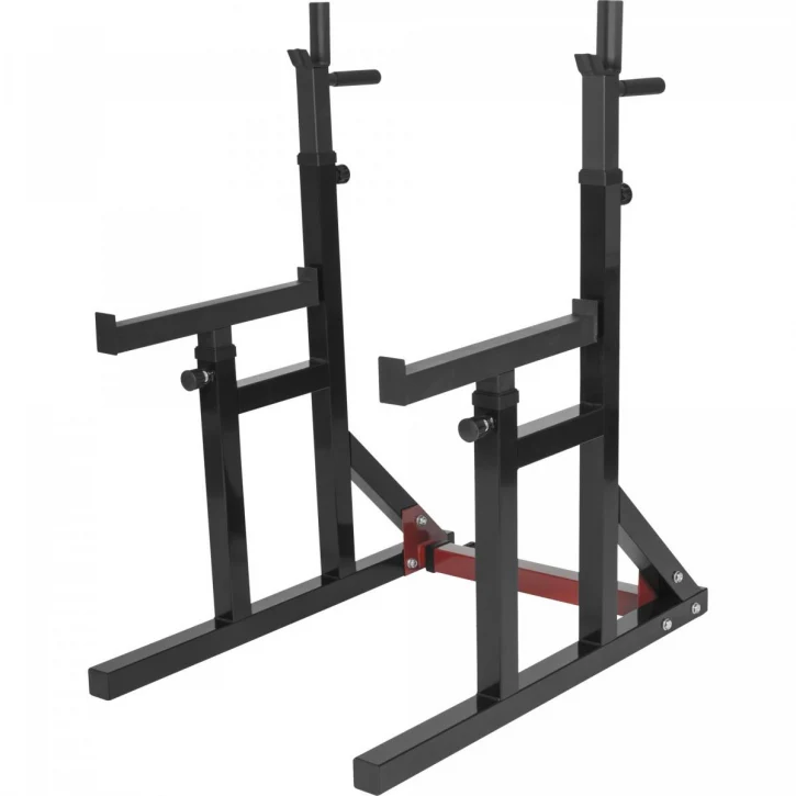 Säädettävä kyykkyteline, levytanko ja painot 40 kg - Image 9