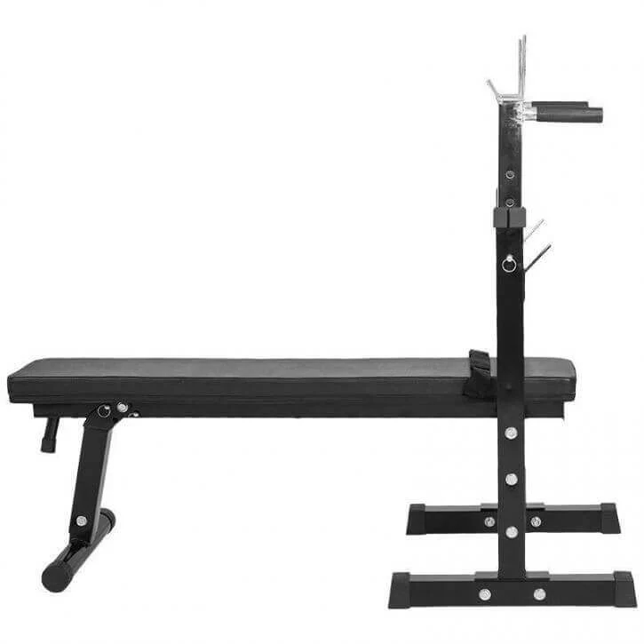 Säädettävä painonnostopenkki ja levytankosarja 100 kg - Image 10