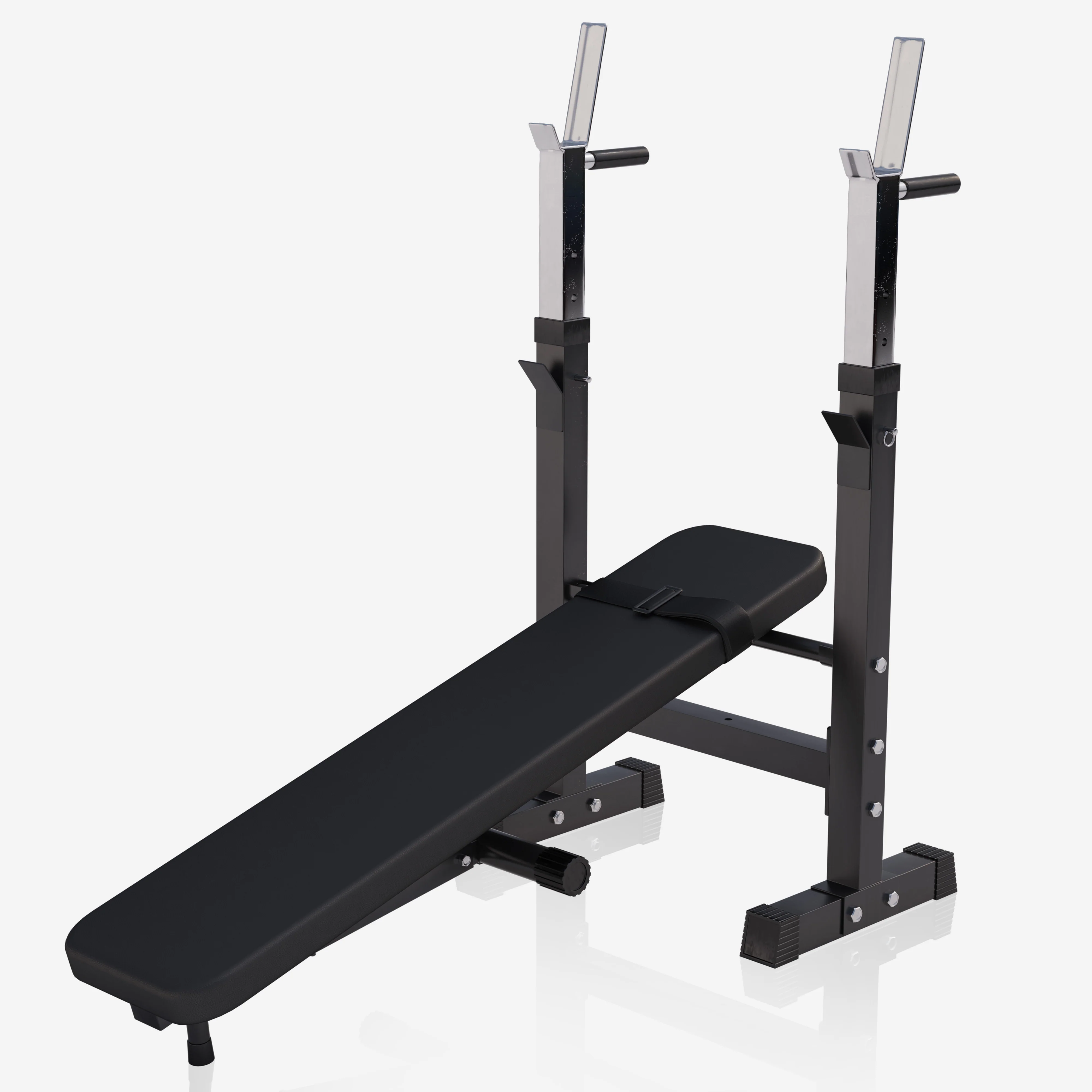 Säädettävä painonnostopenkki ja levytankosarja 100 kg - Image 3