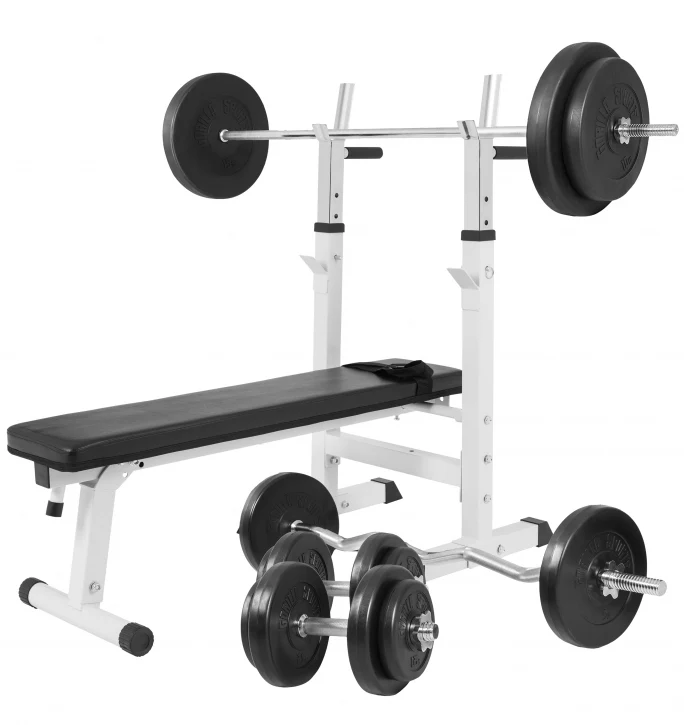 Säädettävä painonnostopenkki 100 kg painosarjalla - Image 23