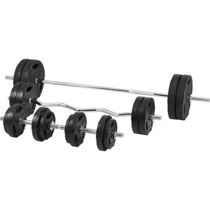 Säädettävä painonnostopenkki 100 kg Tri Grip sarjalla - Image 2