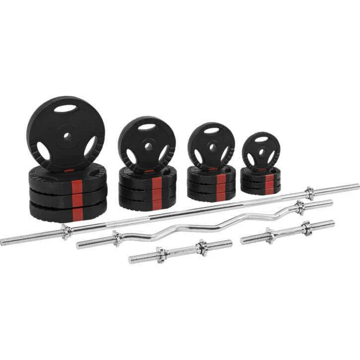 Säädettävä painonnostopenkki 100 kg Tri Grip sarjalla - Image 3