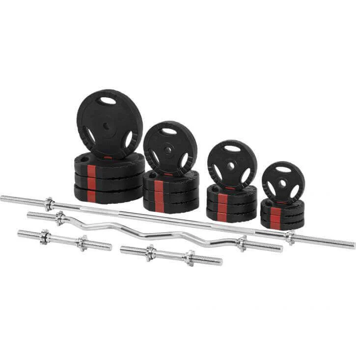 Säädettävä painonnostopenkki 100 kg Tri Grip sarjalla - Image 4
