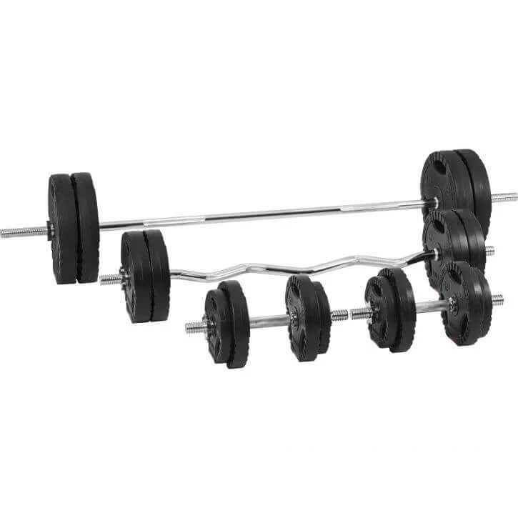 Säädettävä painonnostopenkki 100 kg Tri Grip sarjalla - Image 5