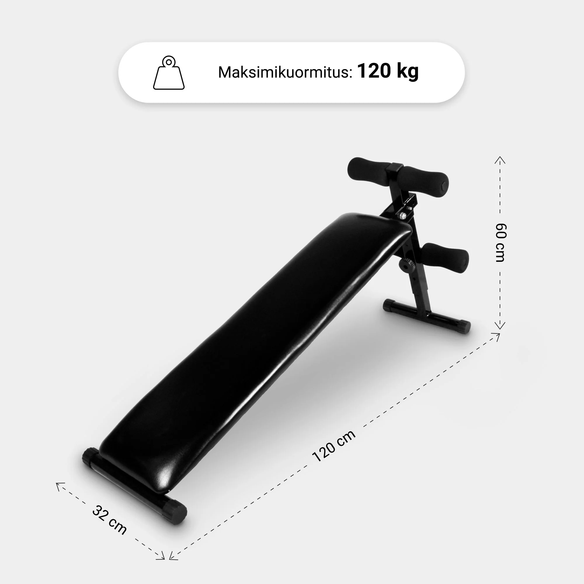Säädettävä vatsalihaspenkki ja 5-in-1 leuanvetotanko - Image 16