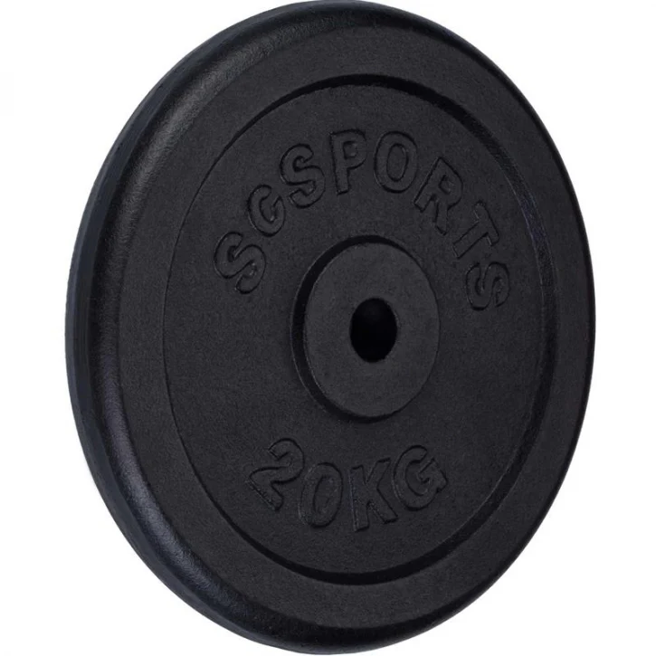 ScSPORTS valurautainen levypaino 20 kg, 30 mm - Image 2