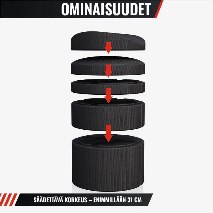 Säädettävä selänvenyttäjä 3 korkeustasolla - Image 3