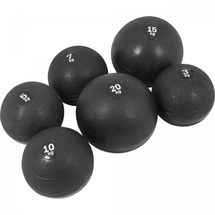 Slam Ball kuntopallosetti 60 kg, 6 palloa
