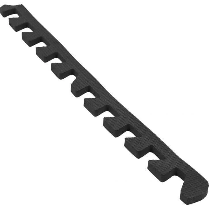 Suojamaton reunapalat 8 kpl 62,5 x 1,2 cm musta - Image 4