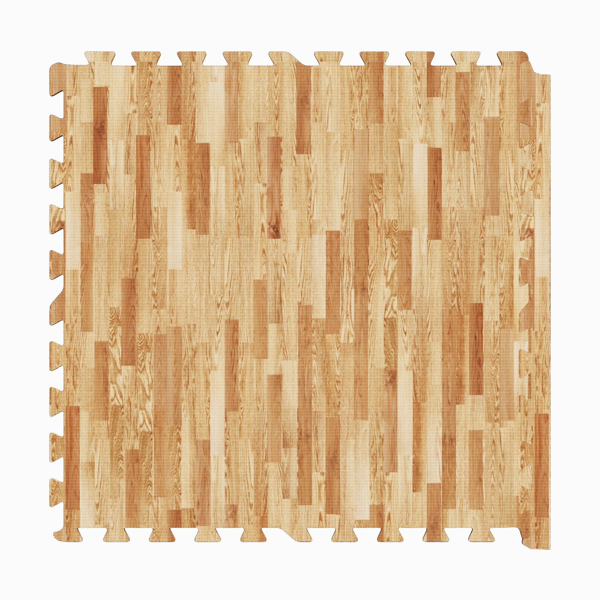 Suojamatto 6 palaa 60 x 60 x 1,2 cm, puukuosi - Image 3