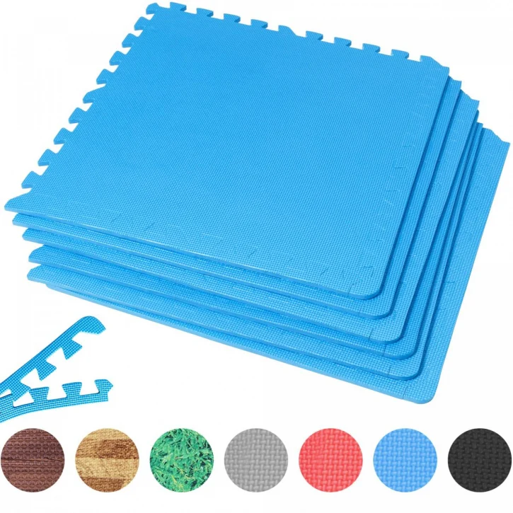 Suojamatto 6 palaa 60 x 60 x 1,2 cm, sininen - Image 9