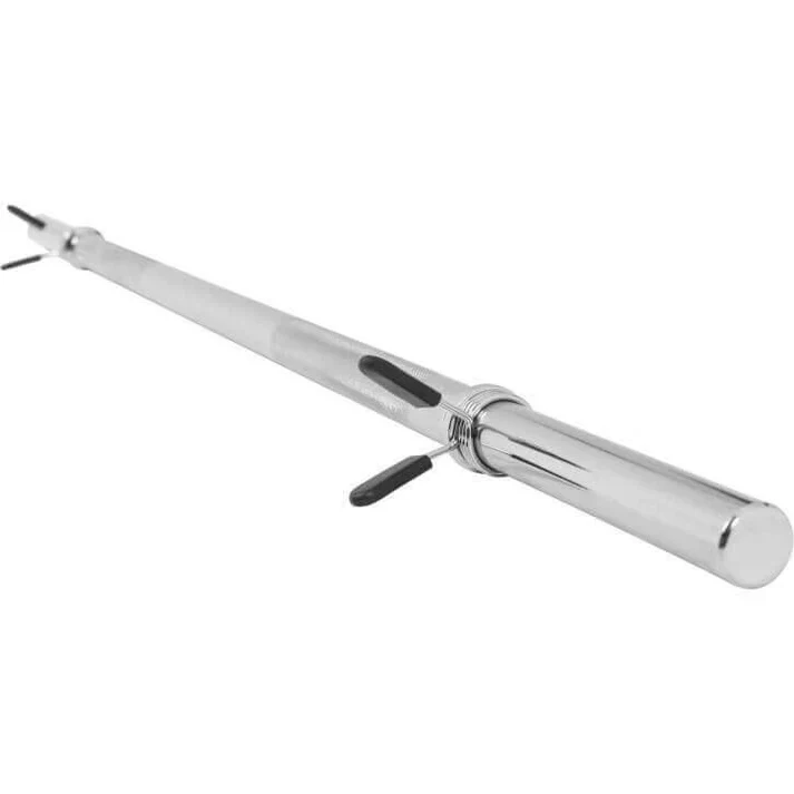 Suora levytanko 120 cm jousilukoilla, 30 mm - Image 3