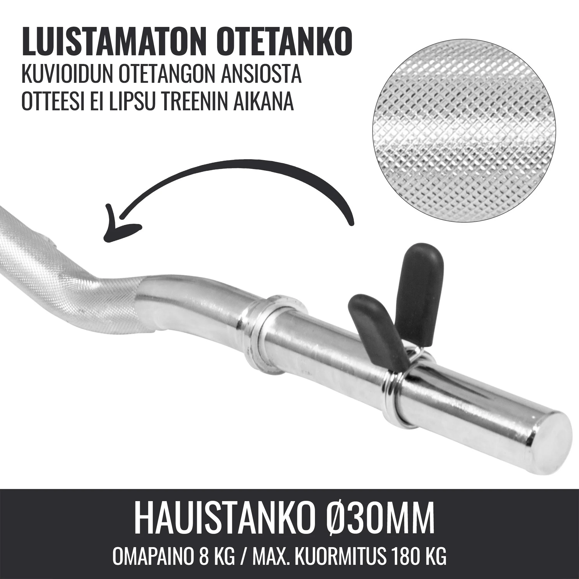 Tankosetti 30 mm jousilukoilla, 4 tankoa - Image 11