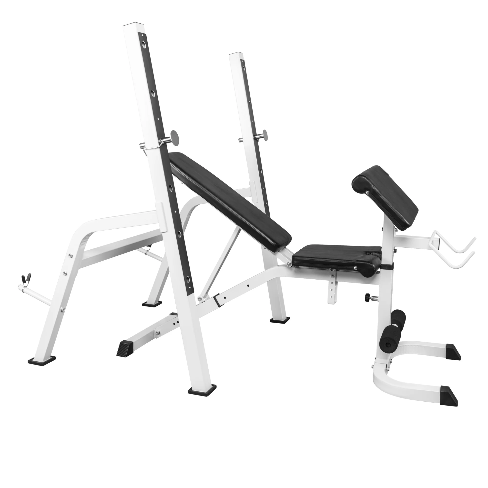 Säädettävä 5-in-1 treenipenkki, valkoinen - Image 5