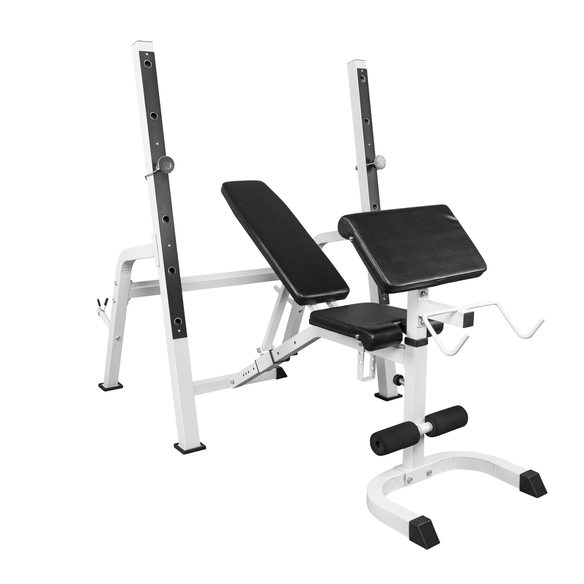 Säädettävä 5-in-1 treenipenkki, valkoinen - Image 7