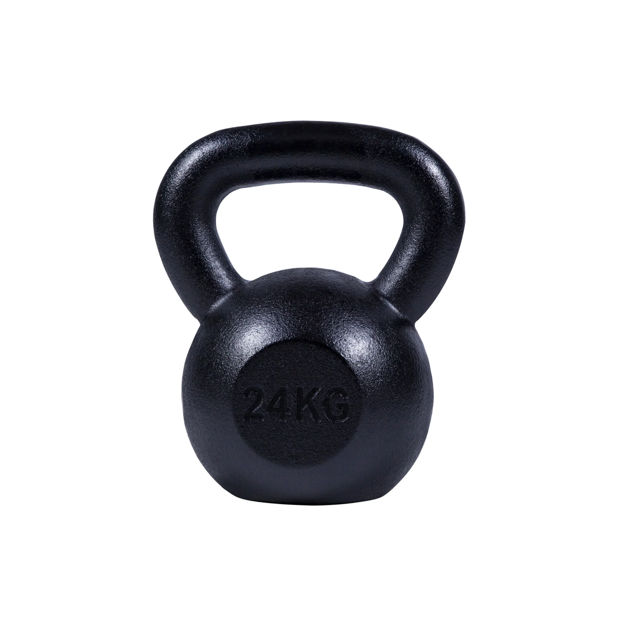 Valurautainen kahvakuula 2-32 kg, musta - Image 10