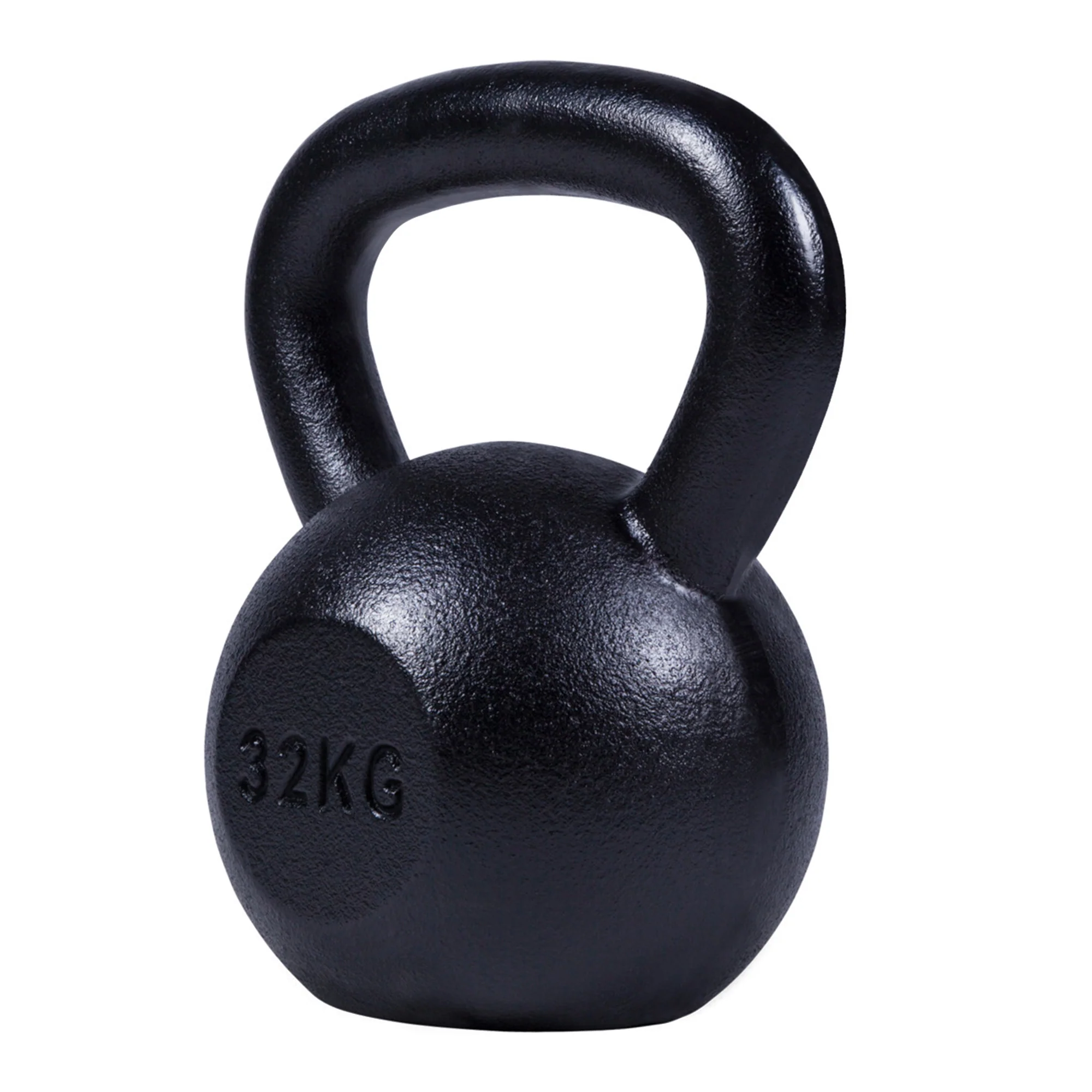 Valurautainen kahvakuula 2-32 kg, musta - Image 17