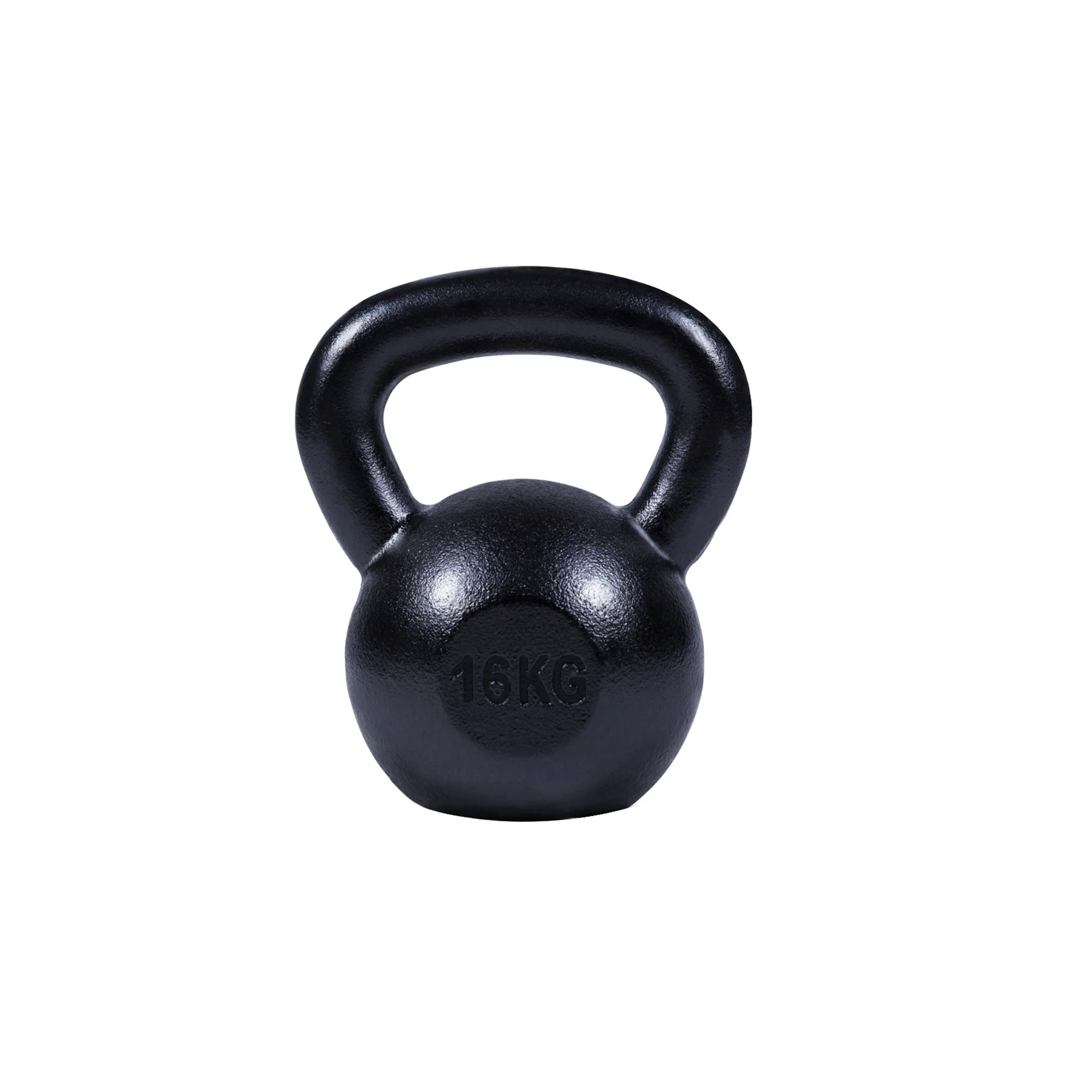 Valurautainen kahvakuula 2-32 kg, musta - Image 4