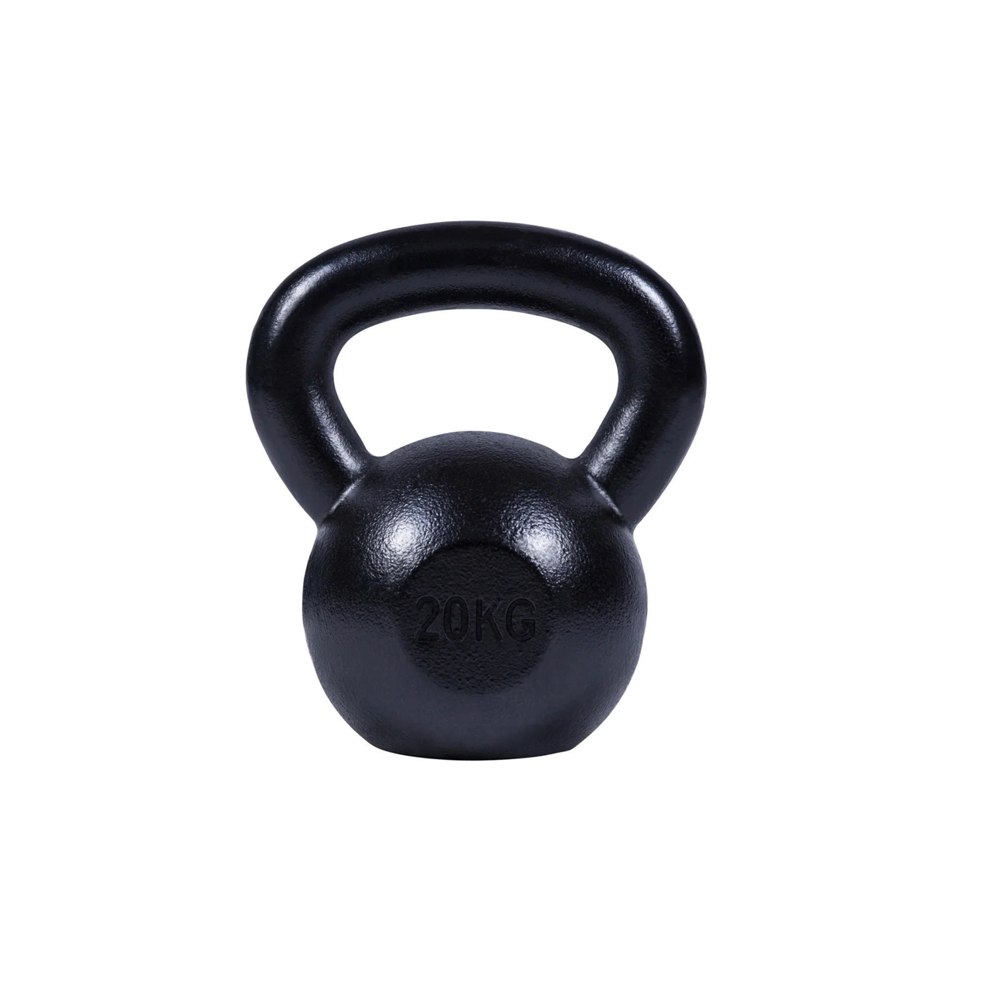 Valurautainen kahvakuula 2-32 kg, musta - Image 7