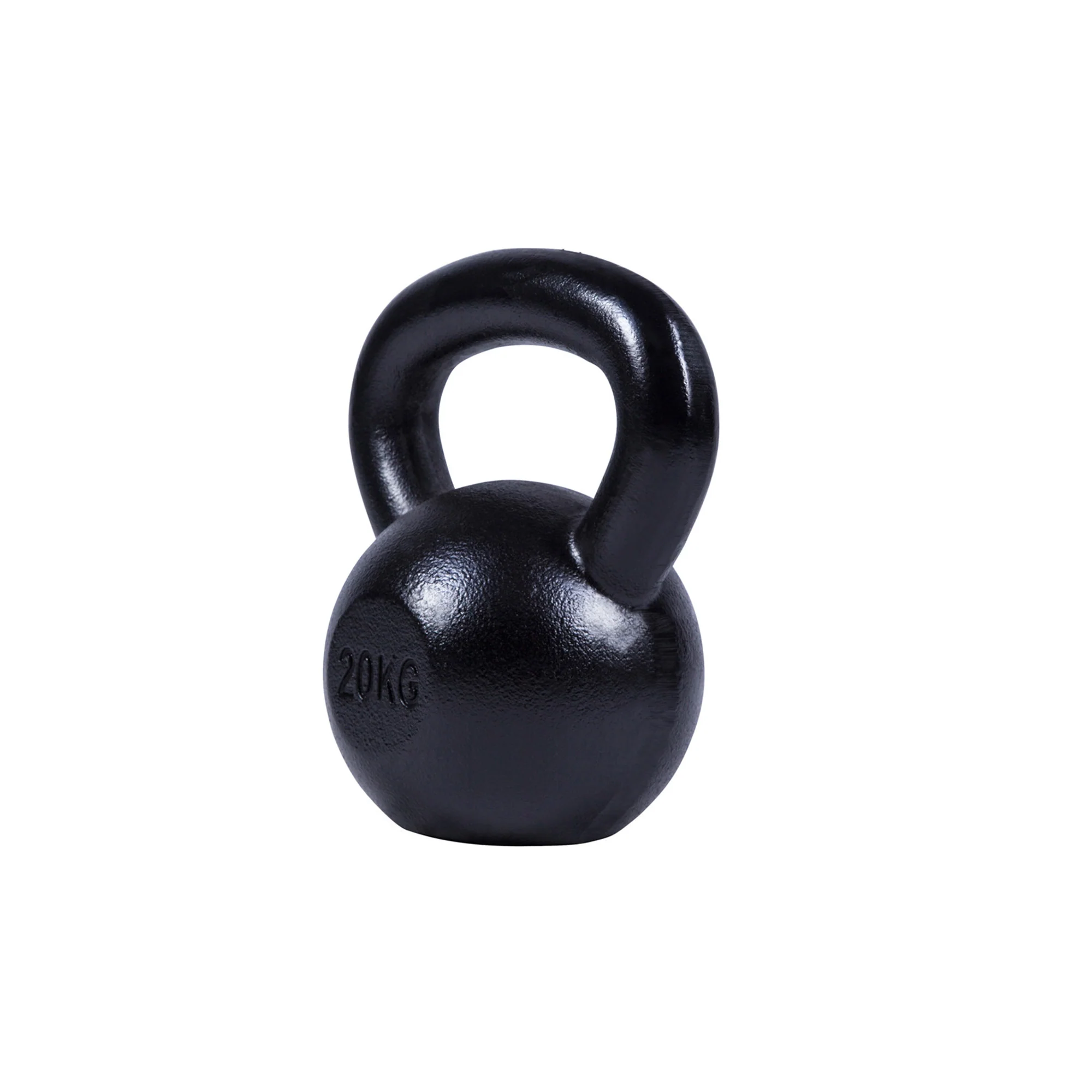 Valurautainen kahvakuula 2-32 kg, musta - Image 8