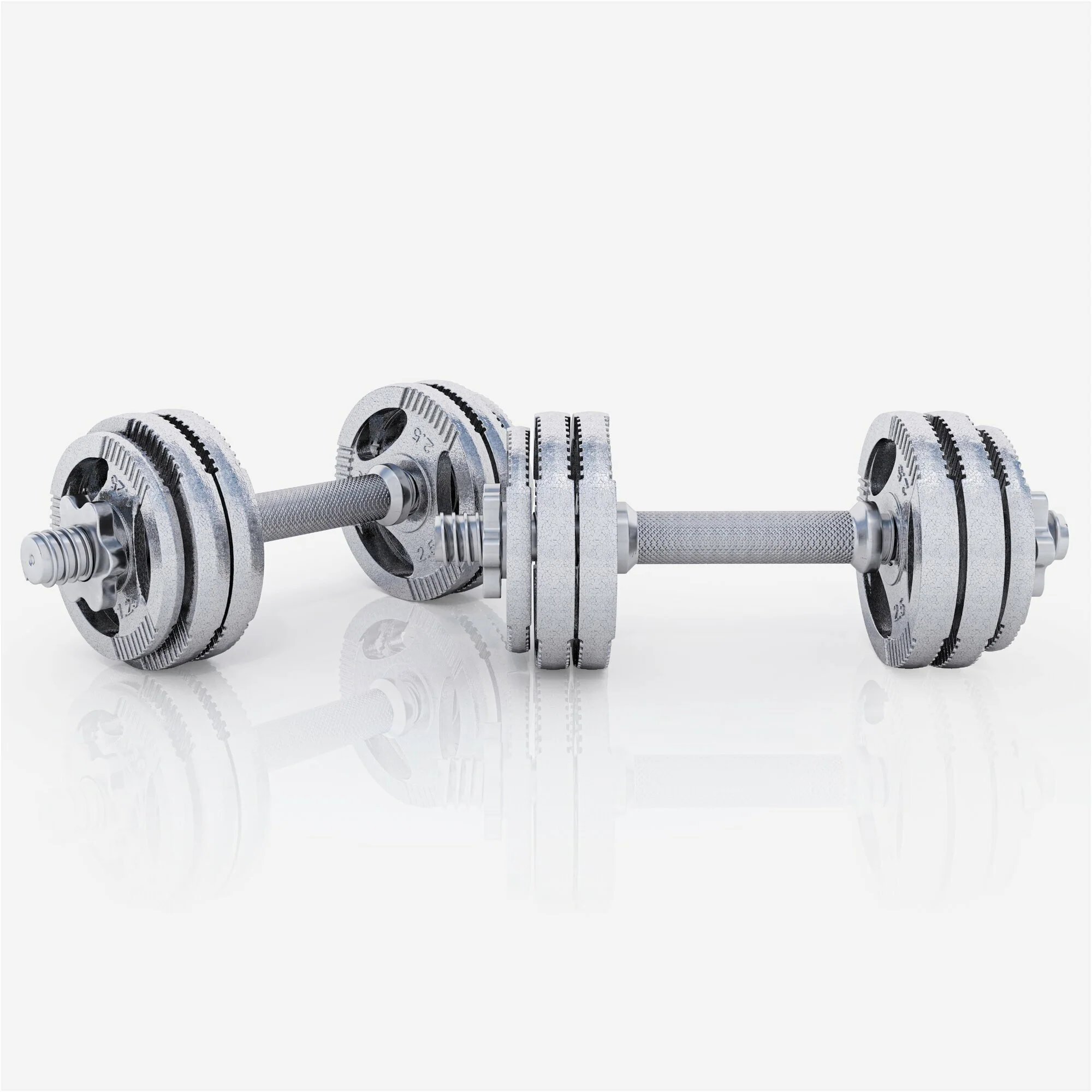 Tri Grip käsipainosetti 30 kg valuraudasta - Image 2