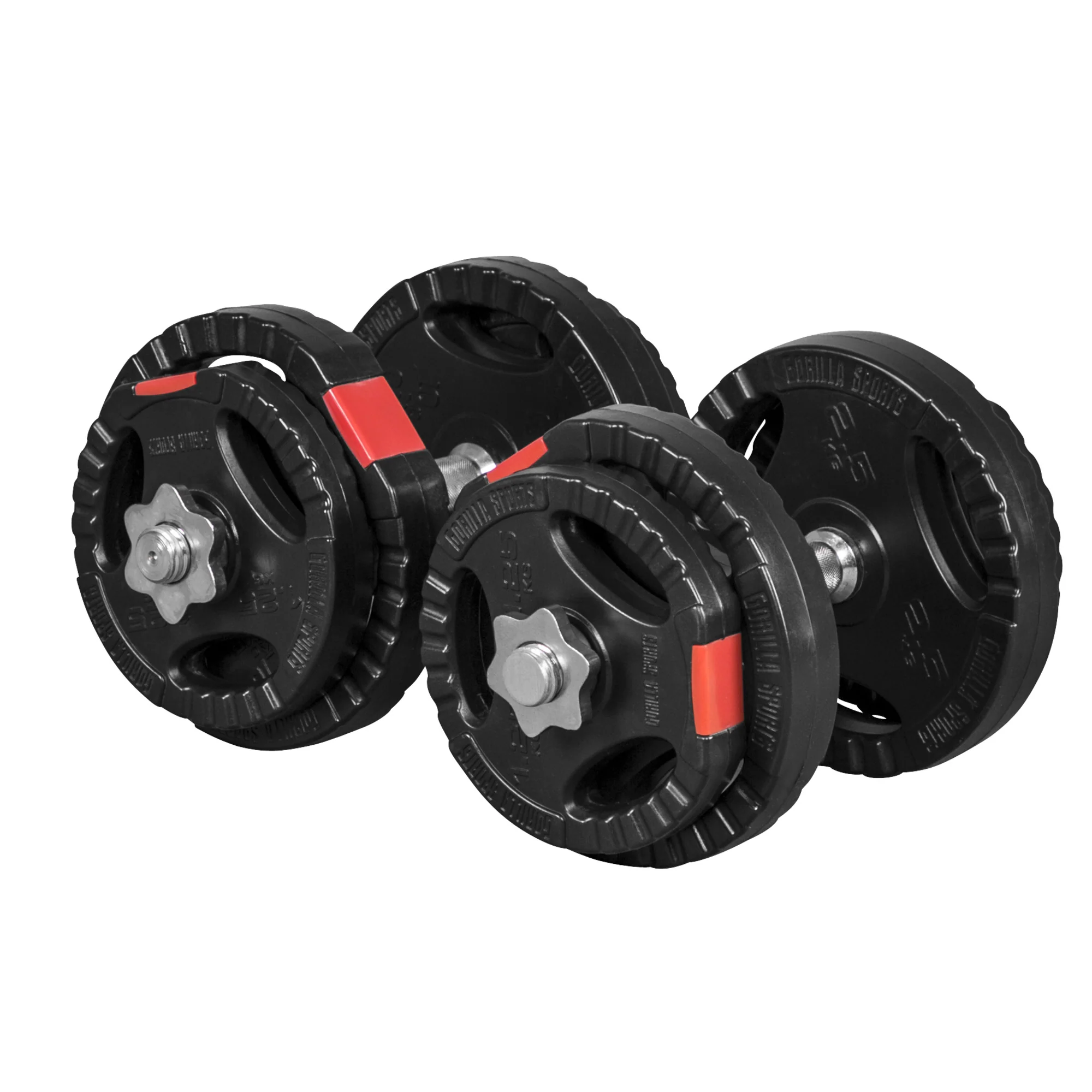 Tri Grip käsipainosetti 20 kg kierrelukoilla - Image 3