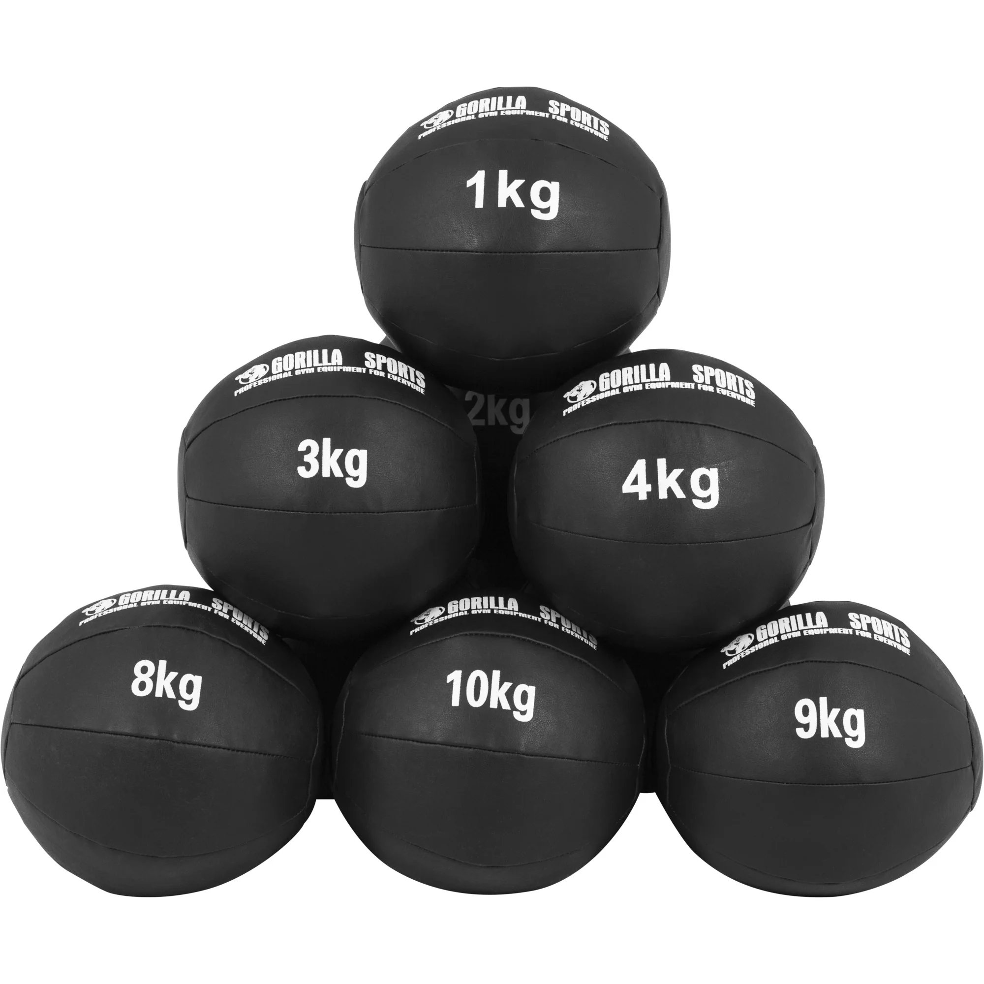 Wall Ball kuntopallosetti 55 kg 1–10 kg - Image 3